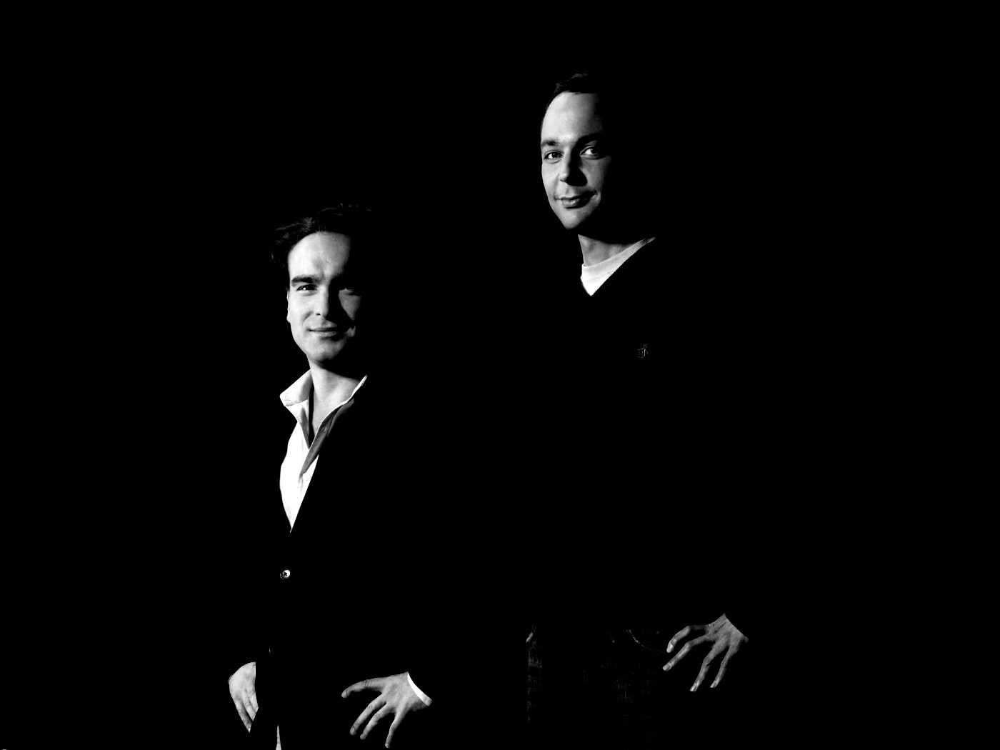 Джонни Галаки и Джим Парсонс обои