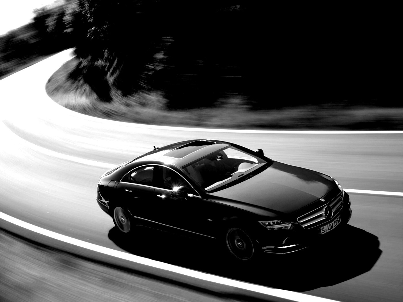 Mercedes CLS 550 обои