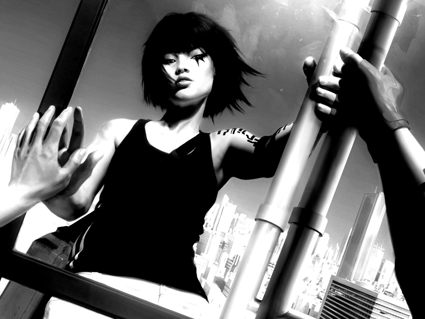 Faith из Mirrors Edge обои