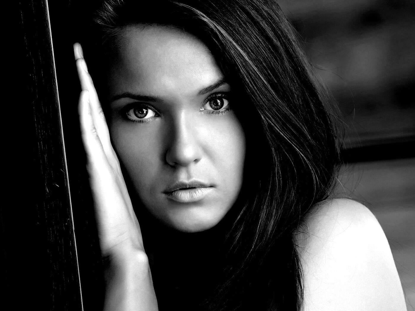 Выразительное лицо обои