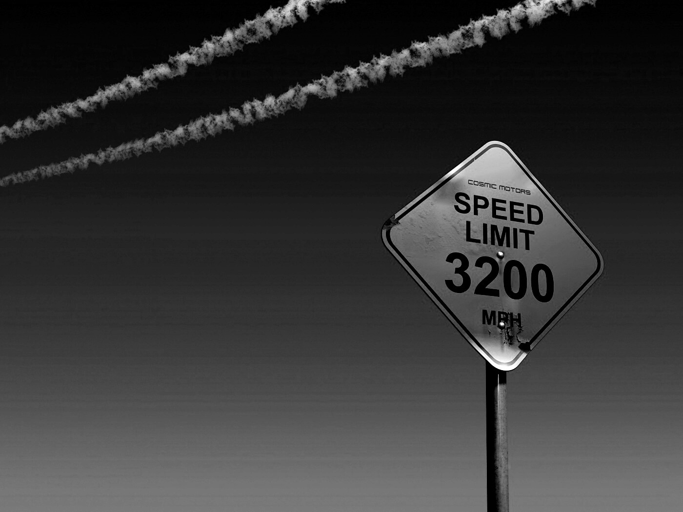 Знак ограничения скорости обои