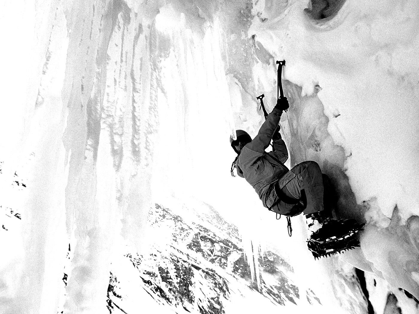 Альпинист обои