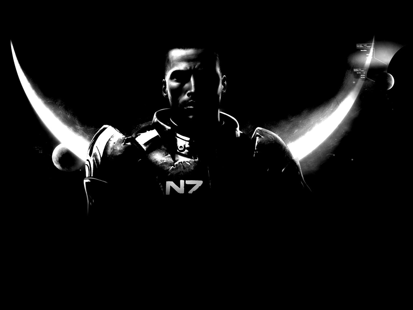 Шепард из Mass Effect обои