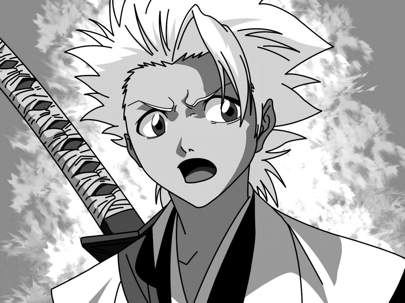 Тоширо из Блич обои