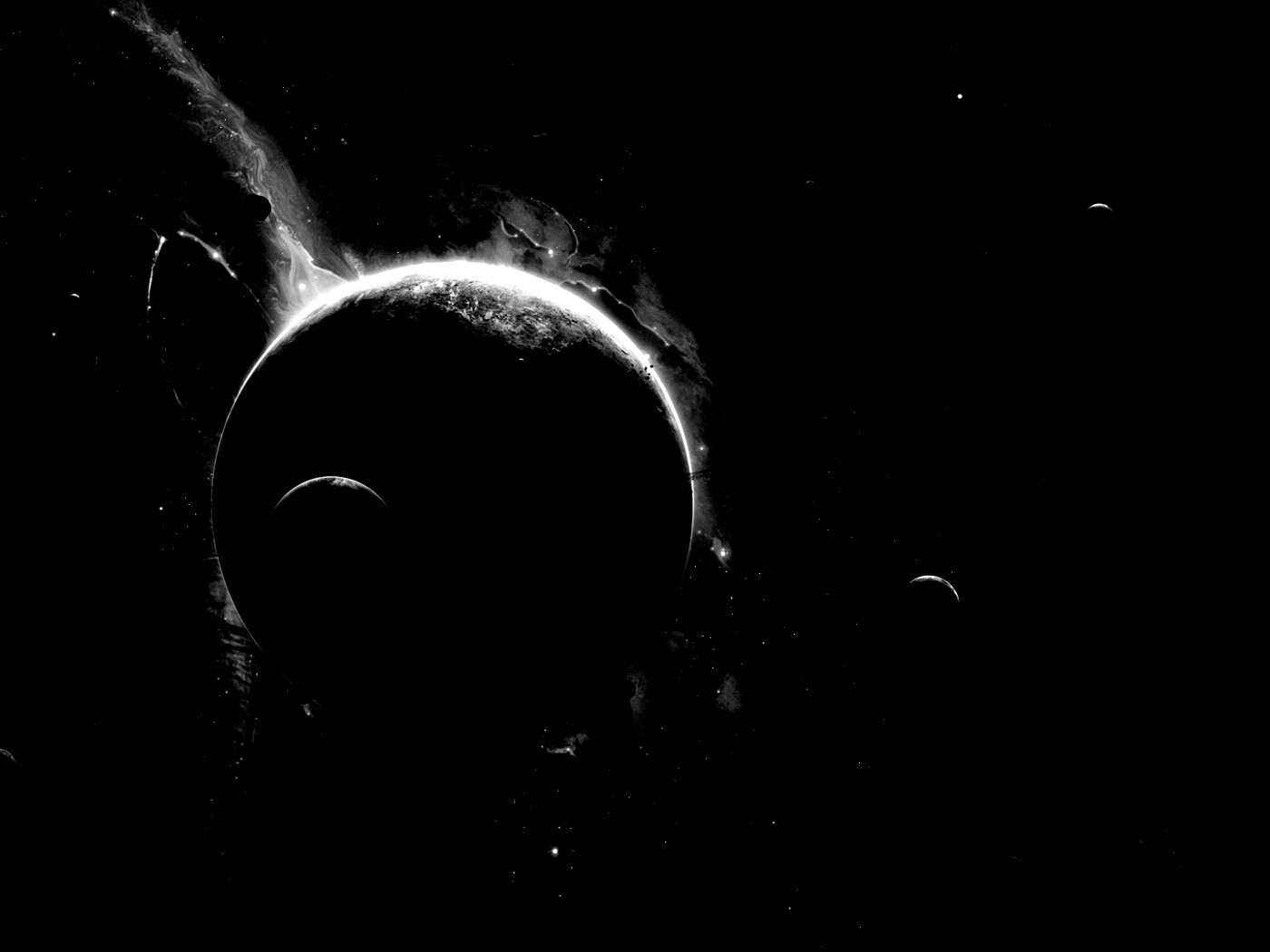 Неизвестная планета обои