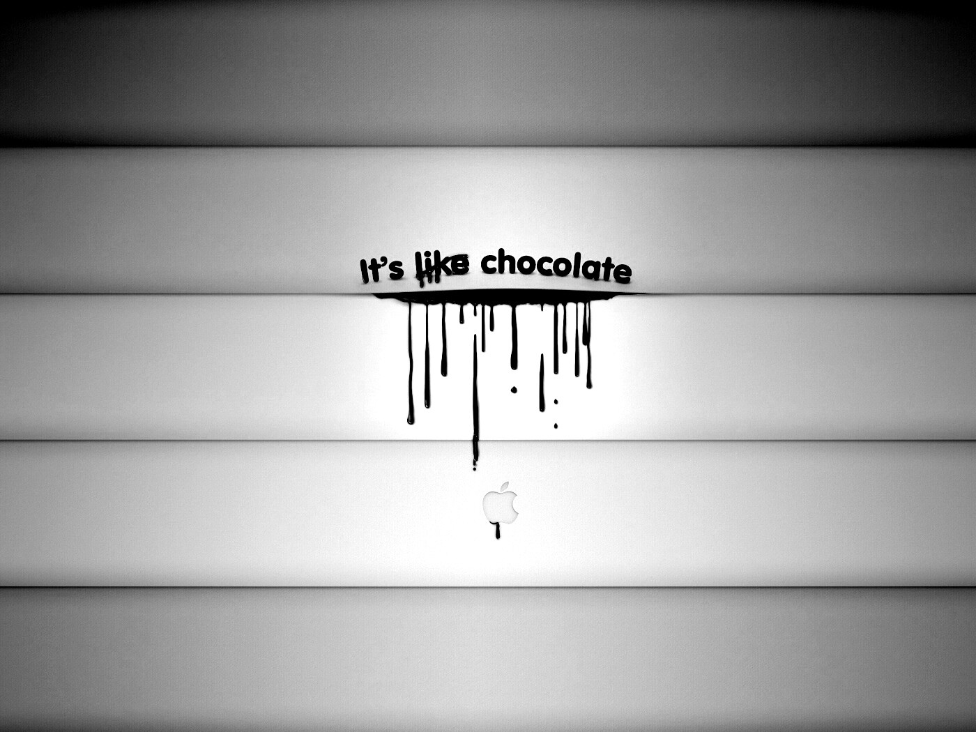 It"s not like chocolate обои