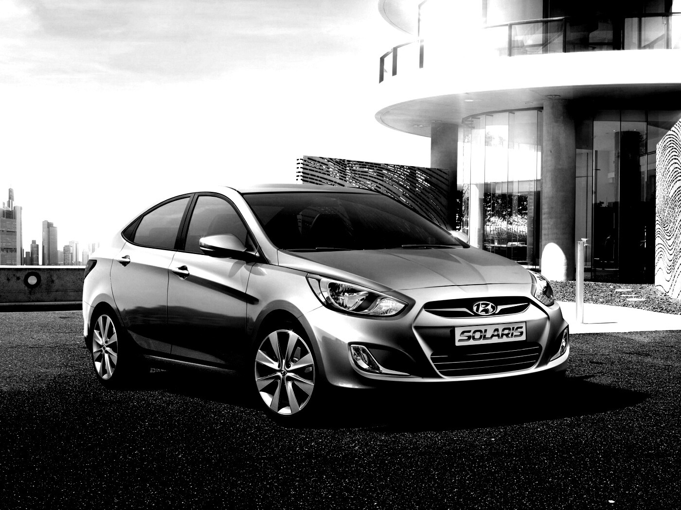 Фото Хендай Солярис обои