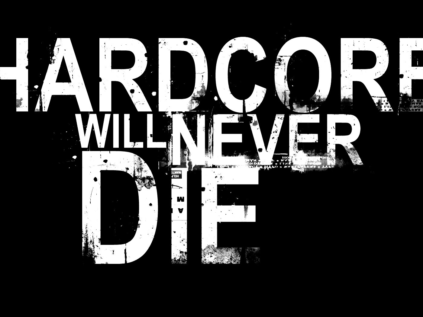 HARDCORE Will Never Die обои