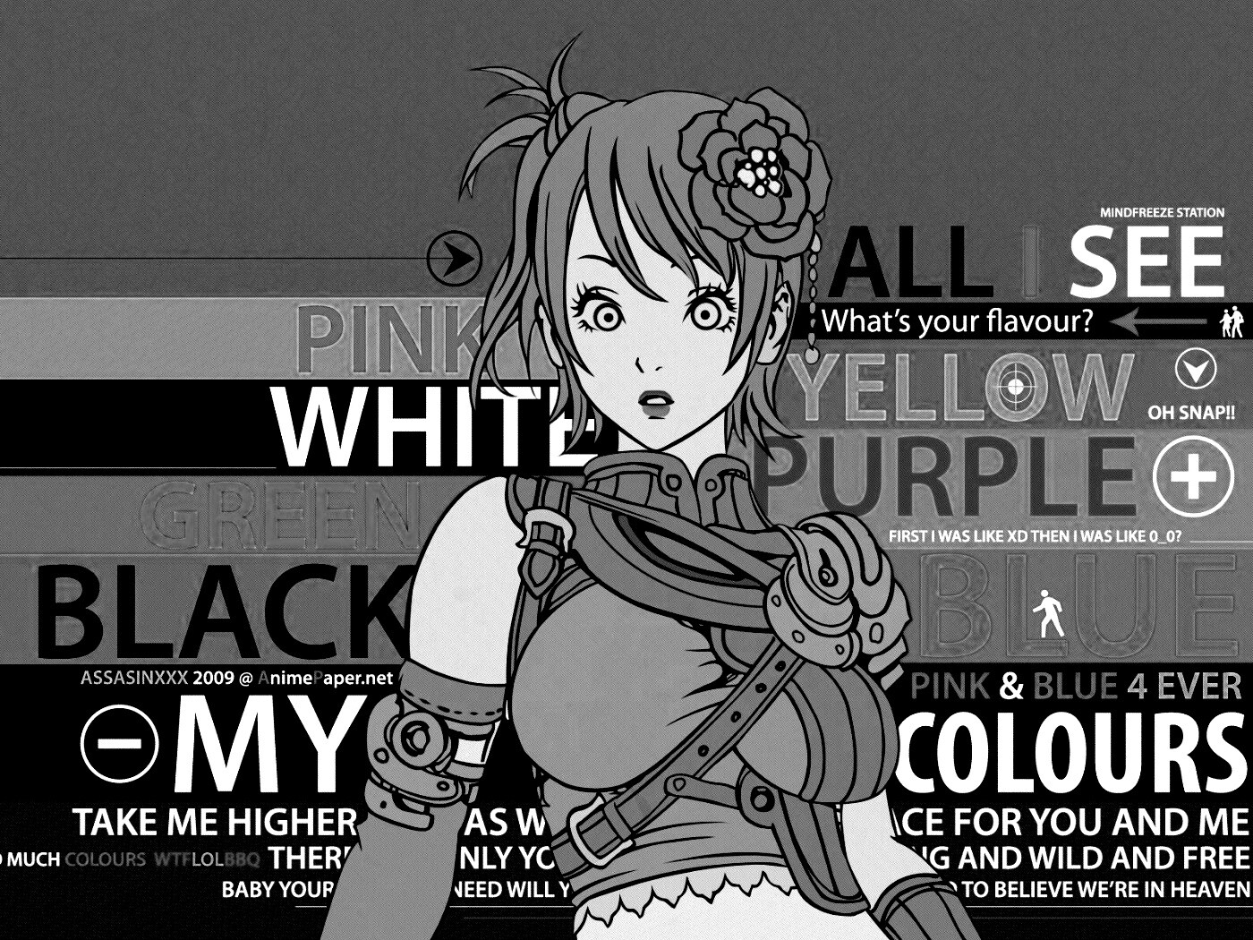 Раскрась её обои