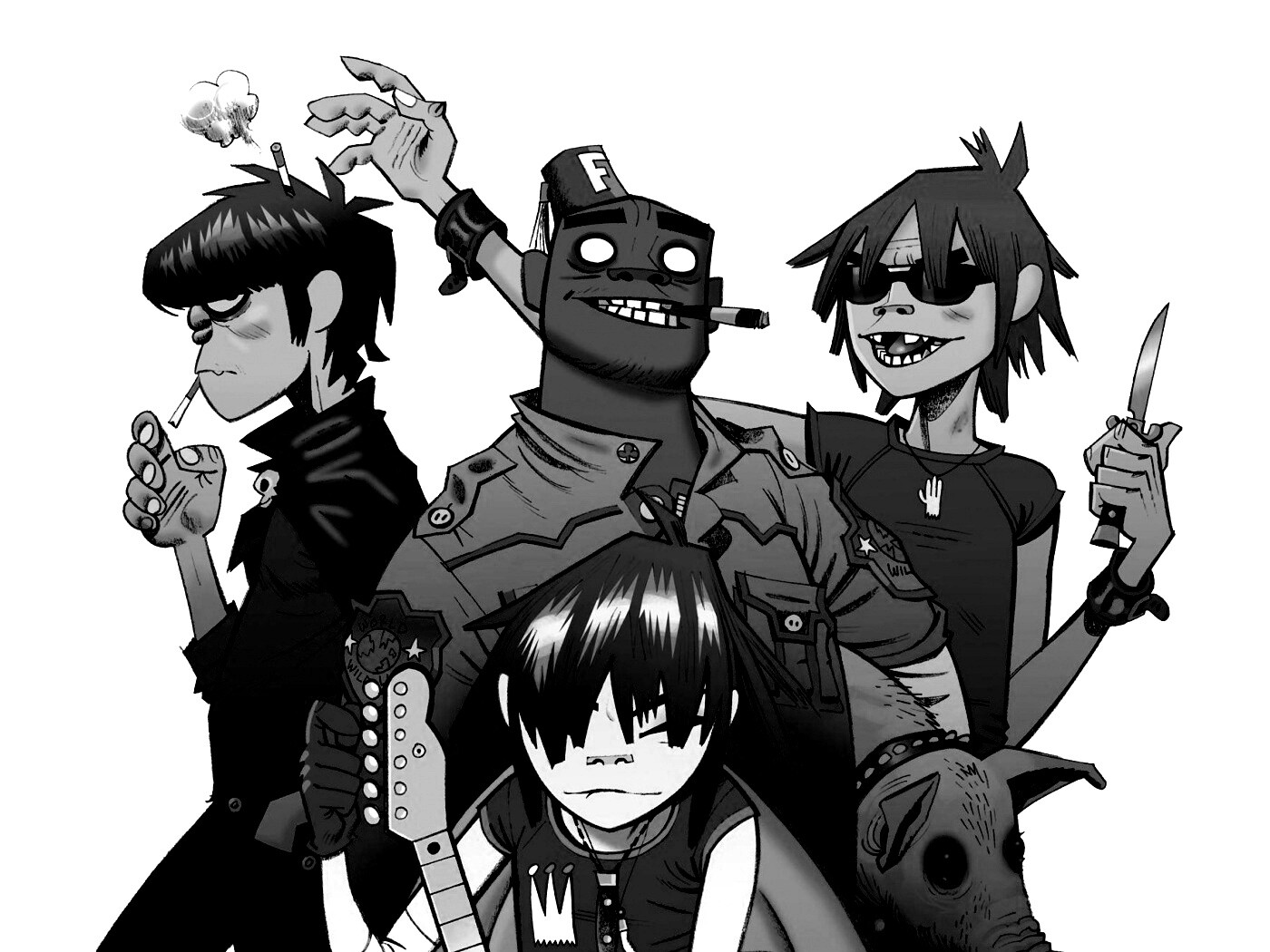 Gorillaz обои