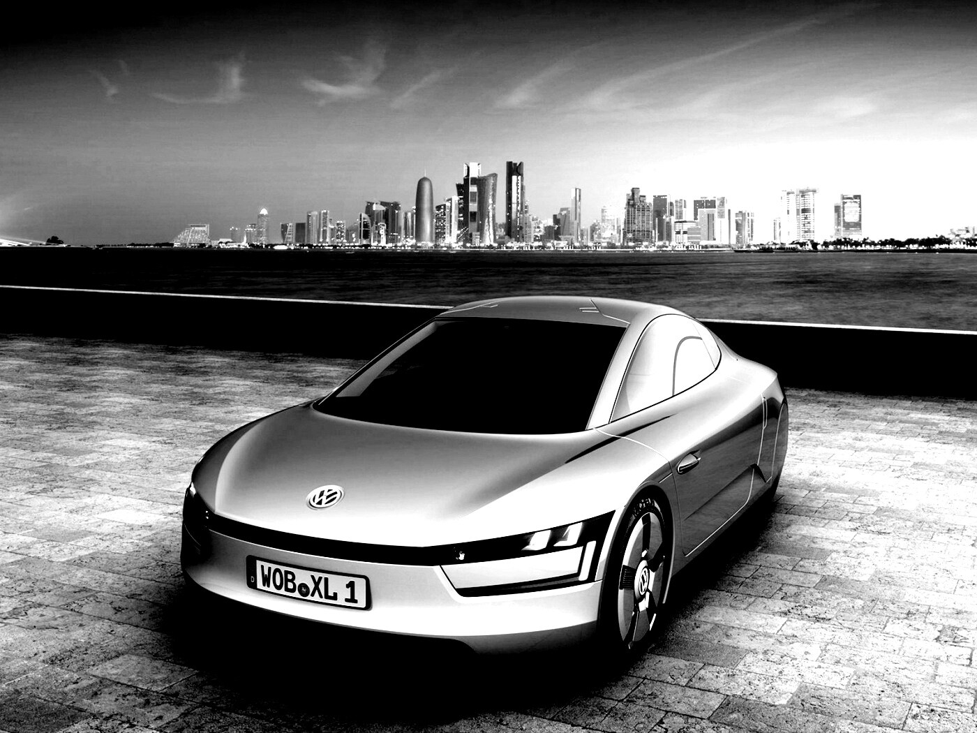 Очень красивый концепткар от фольксваген обои