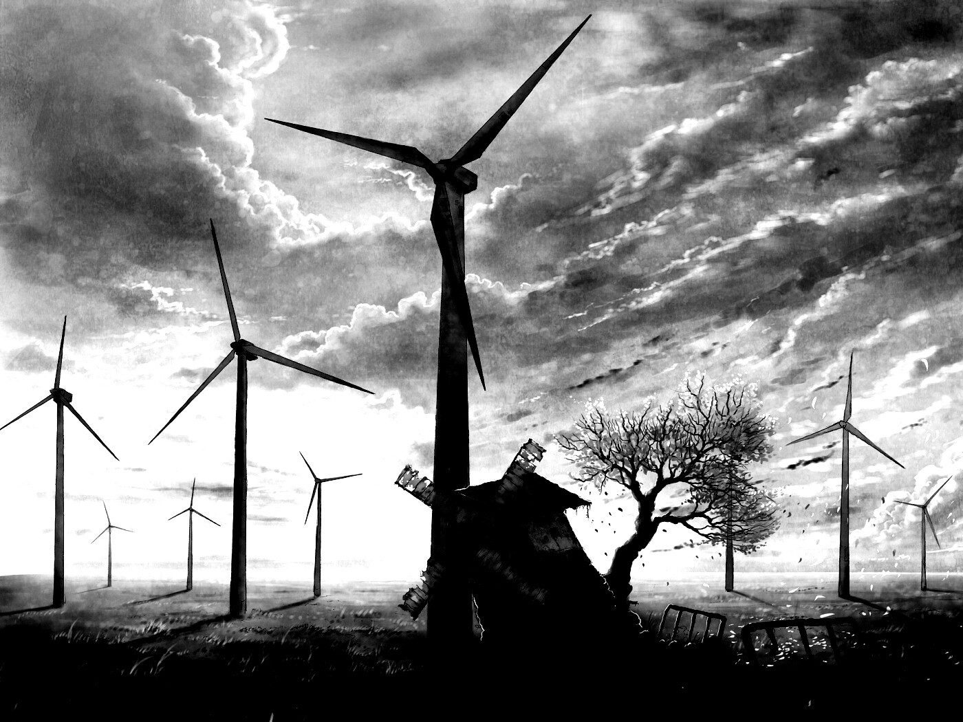 Безликий прогресс обои