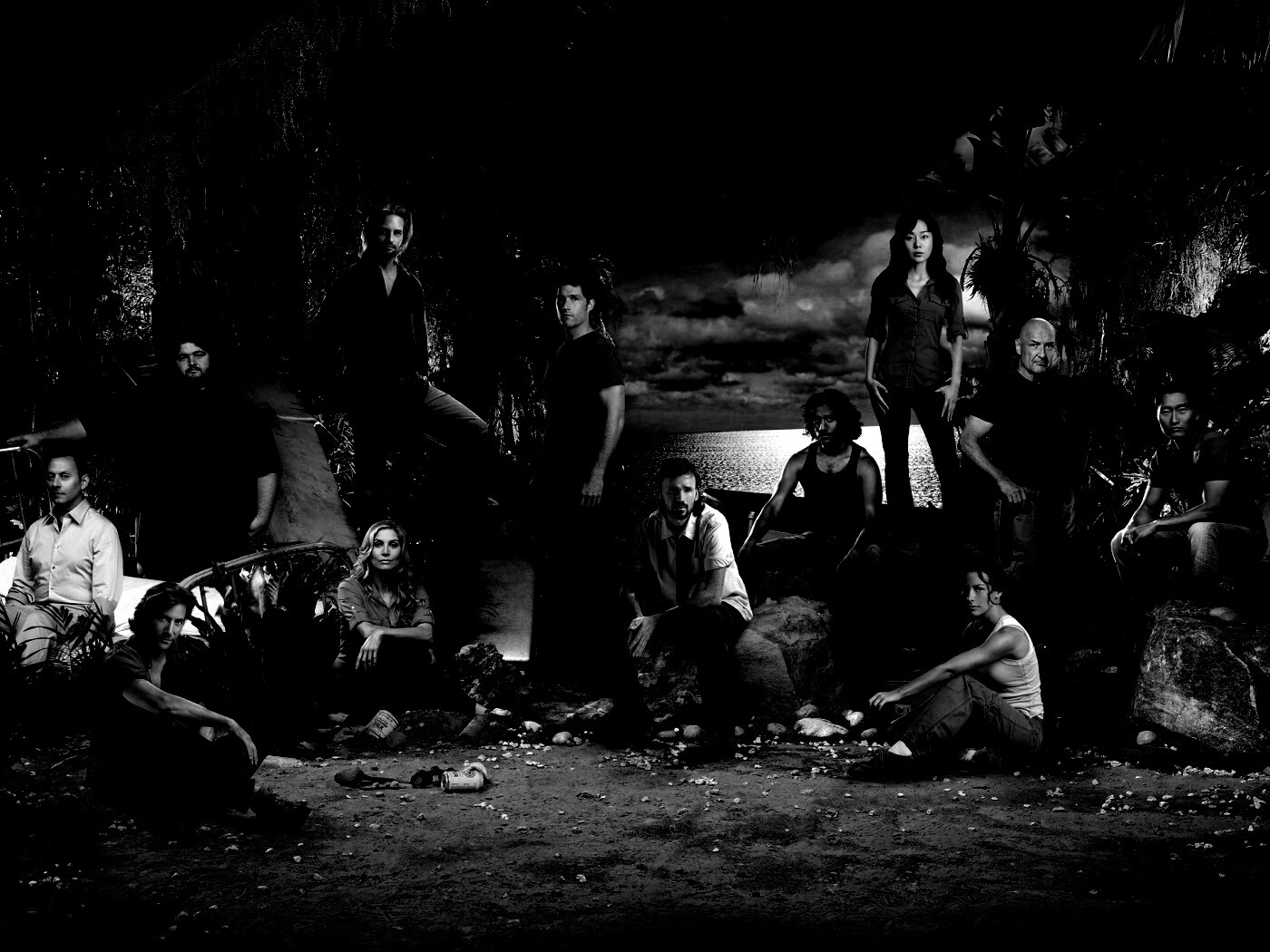 Герои сериала LOST обои