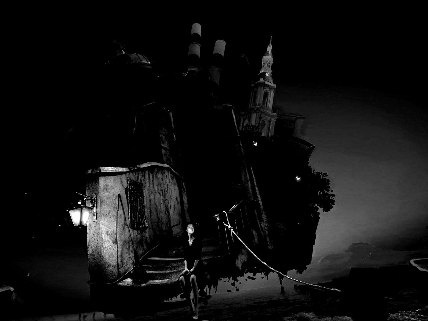 Мрачный Питер обои