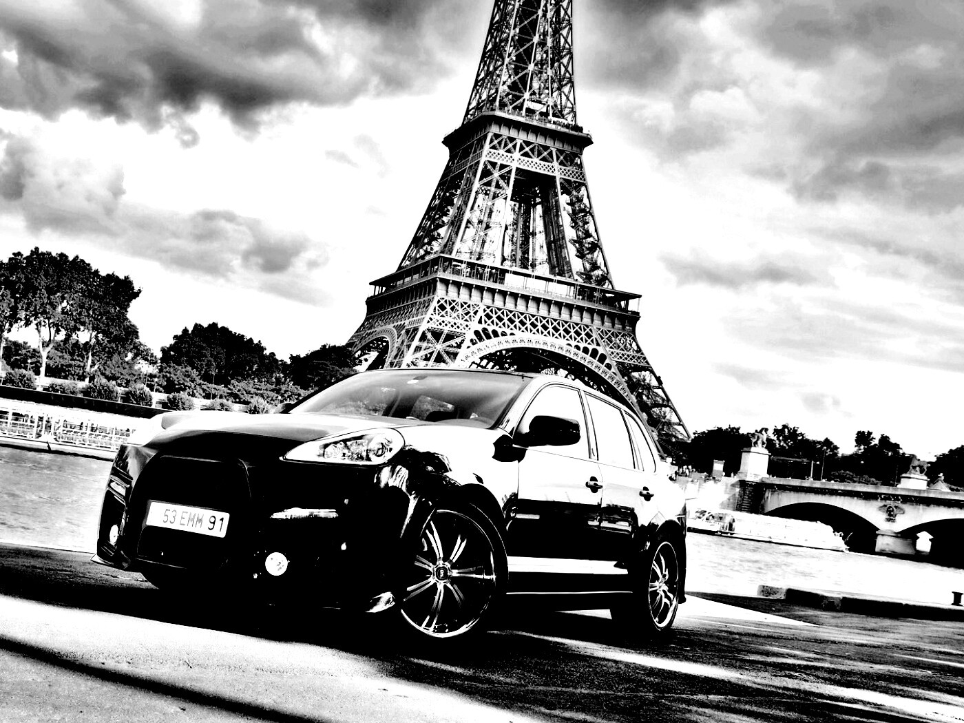 Кроссовер Porsche обои