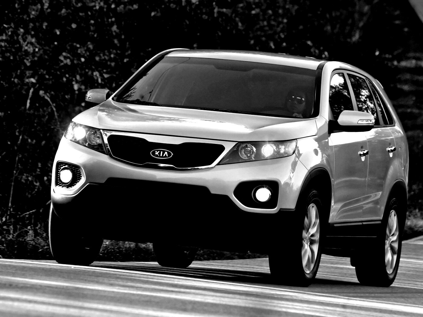 Кроссовер КИА обои