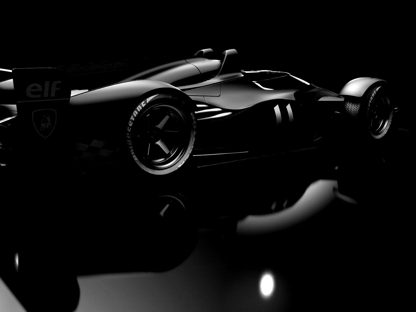 Болид Lamborghini обои