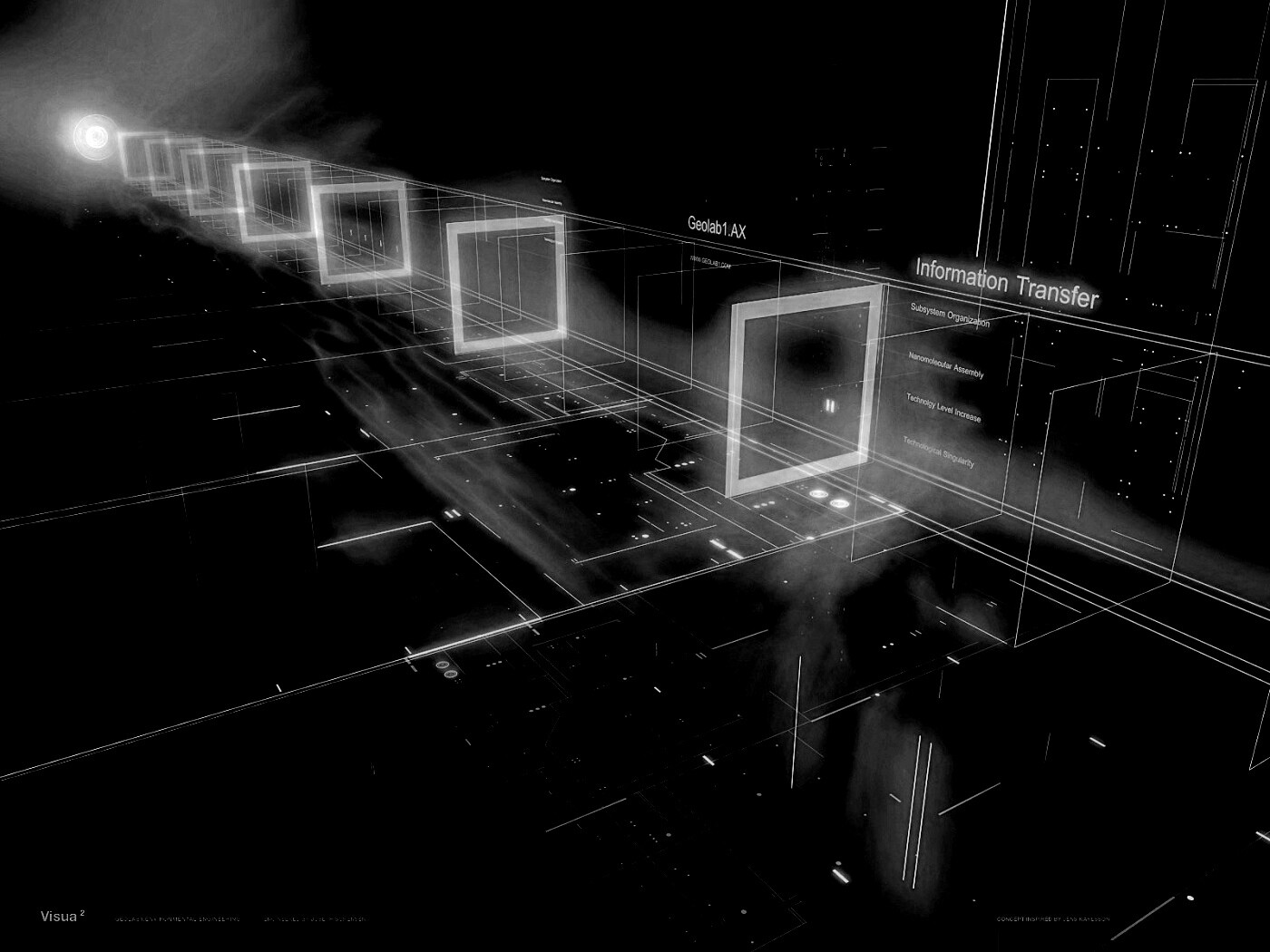 Информационный поток обои