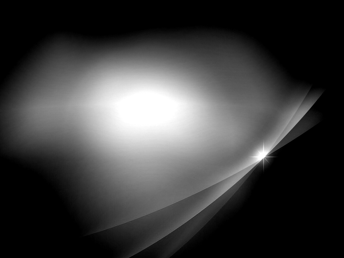 Пересекающиеся лучи света обои