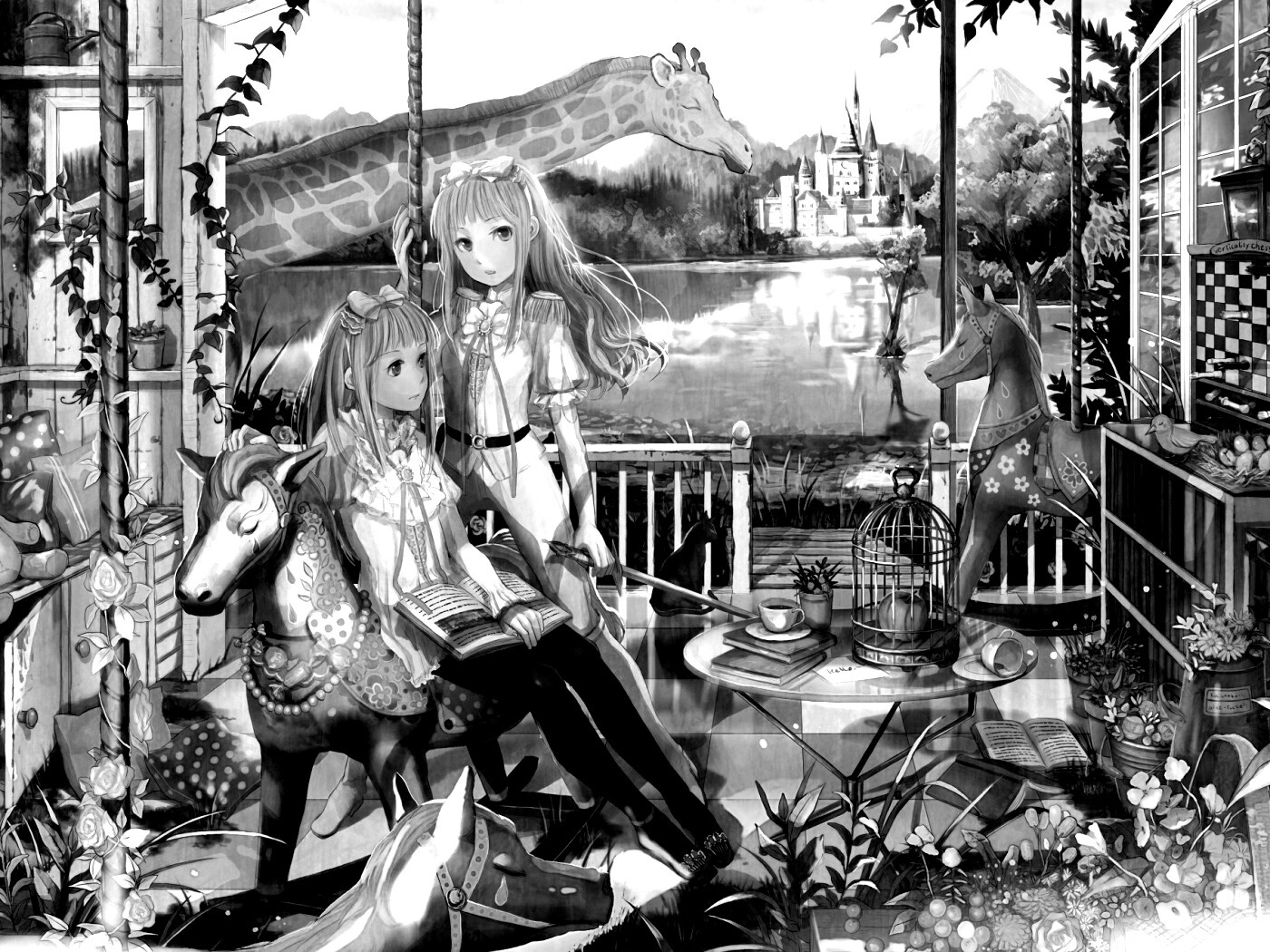 В стране фантазий обои