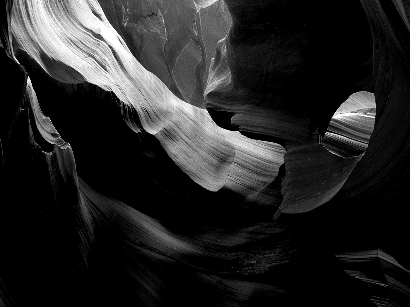 Оранжевая пещера обои