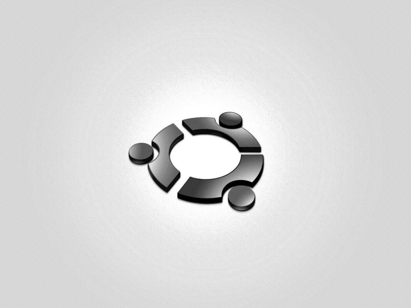 Официальный логотип Убунту обои