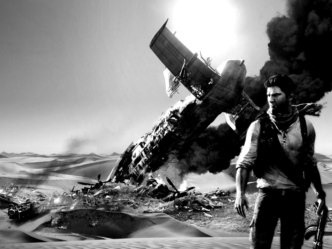 Uncharted 3 : Drakes deception обои