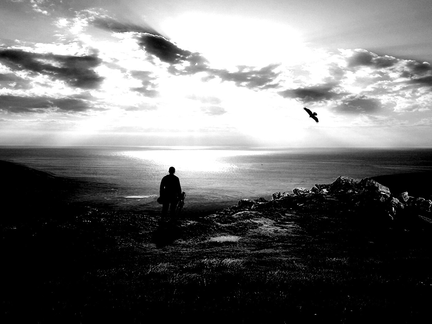 Солдат на краю света обои