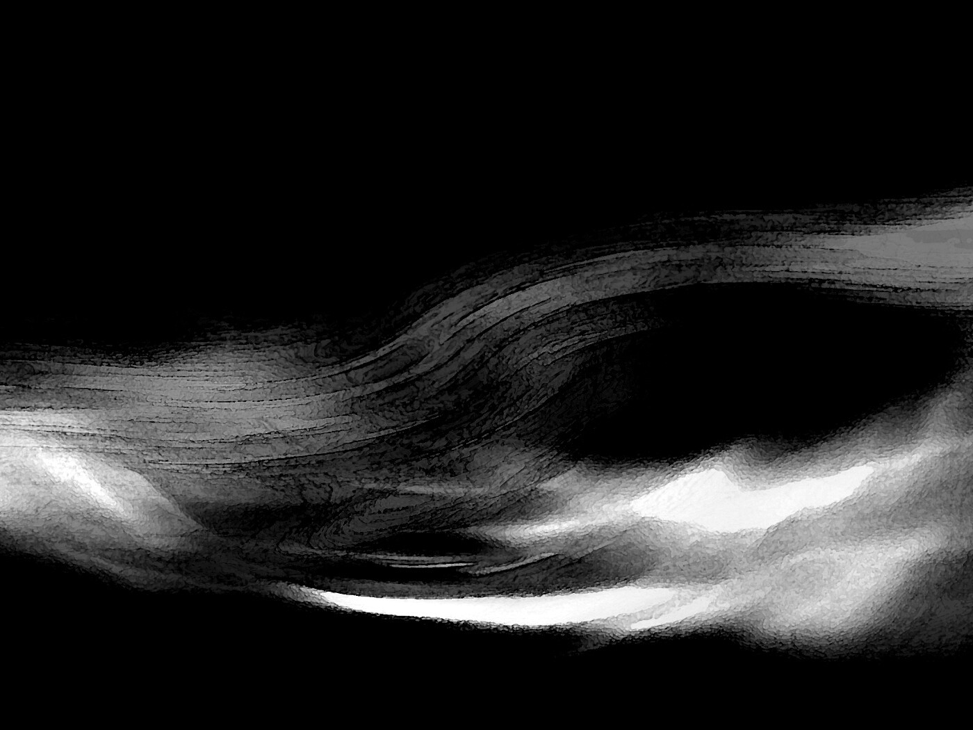 Бородовые полосы и голубой свет обои