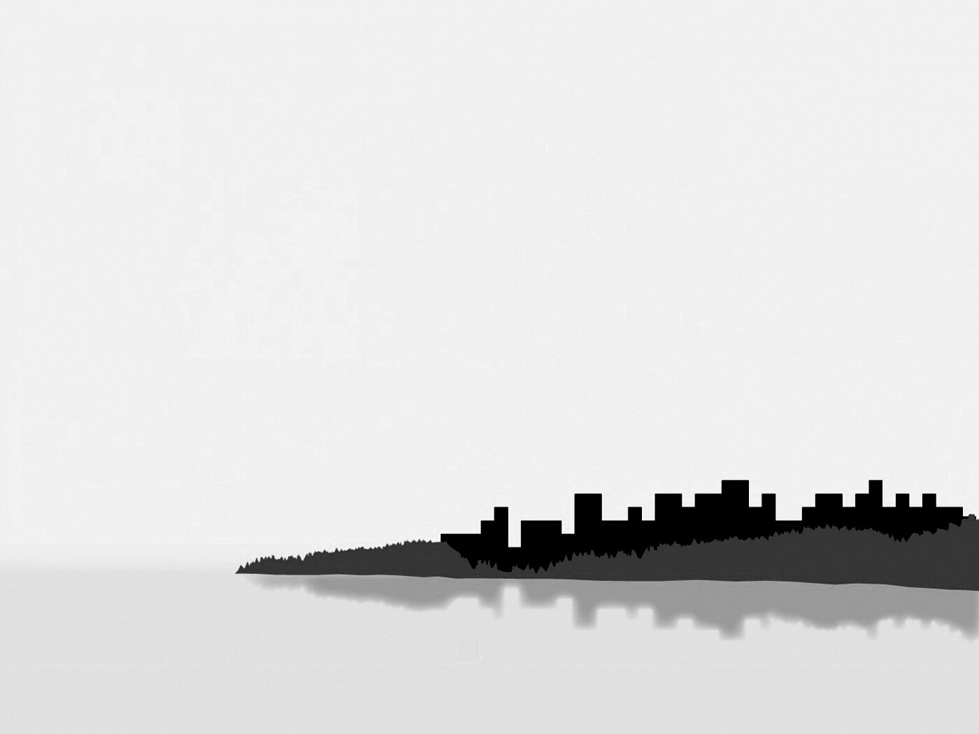 Векторный город обои