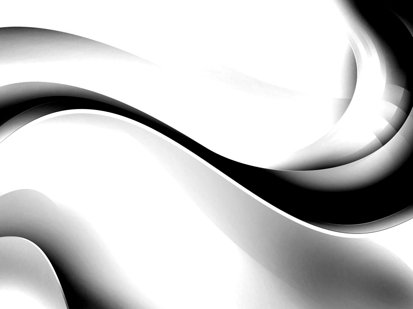 Волнистая графическая абстракция обои