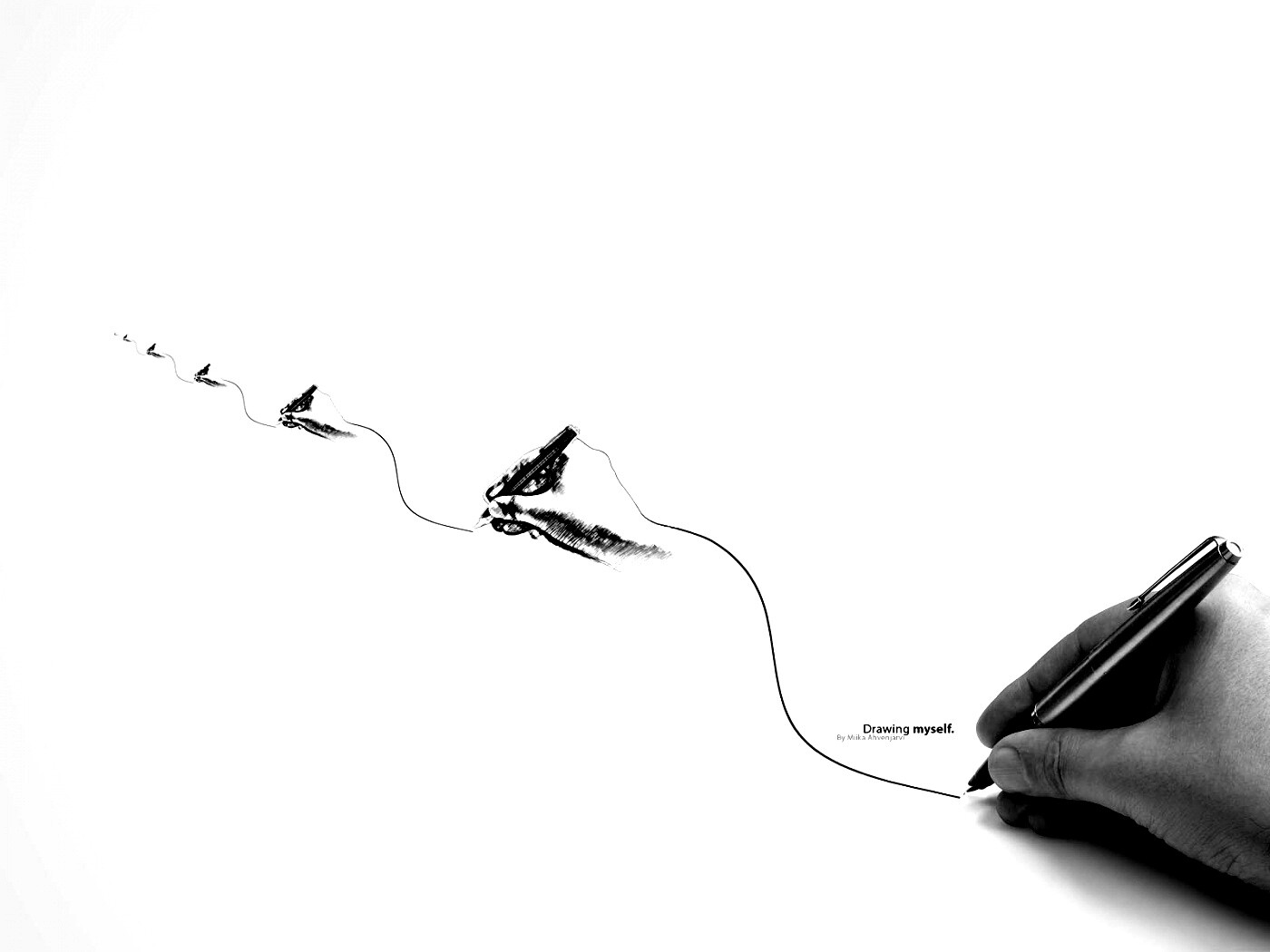 Рисунок - рекурсия обои