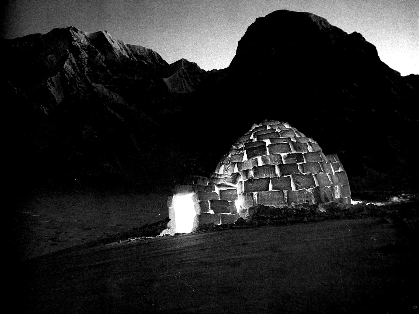 Иглу изо льда обои