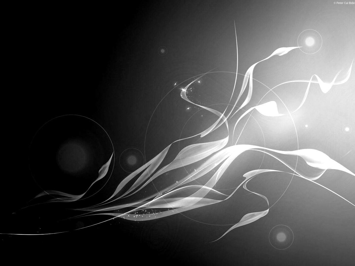 Лёгкая голубая абстракция обои