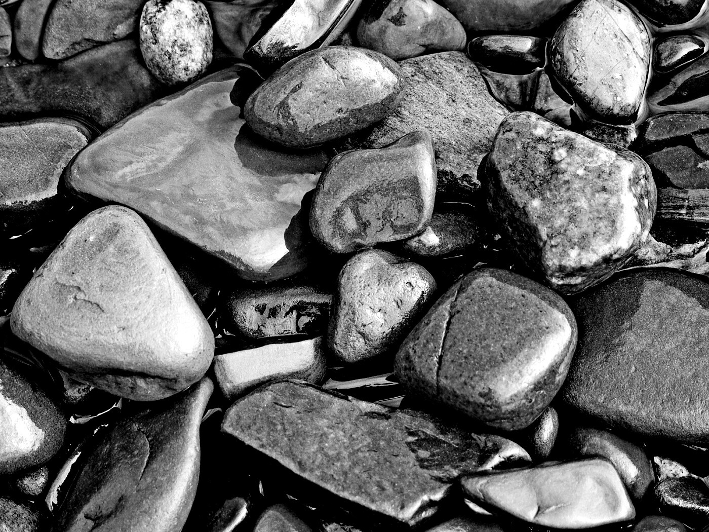 Морские камешки обои