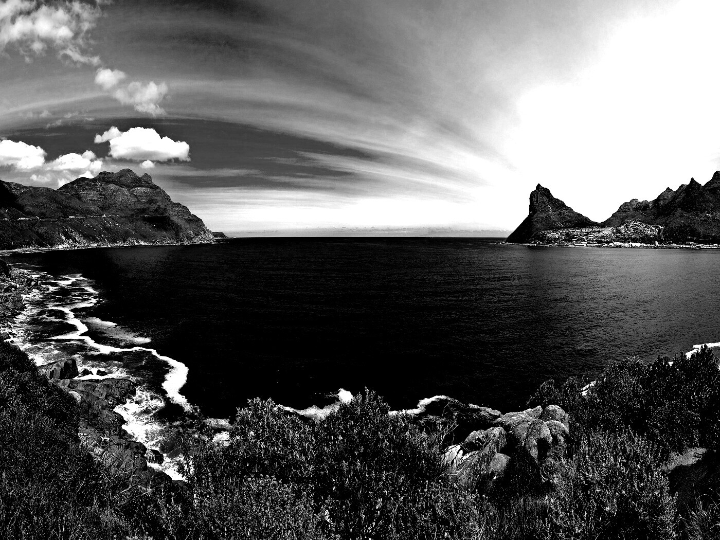 Красивая бухта обои