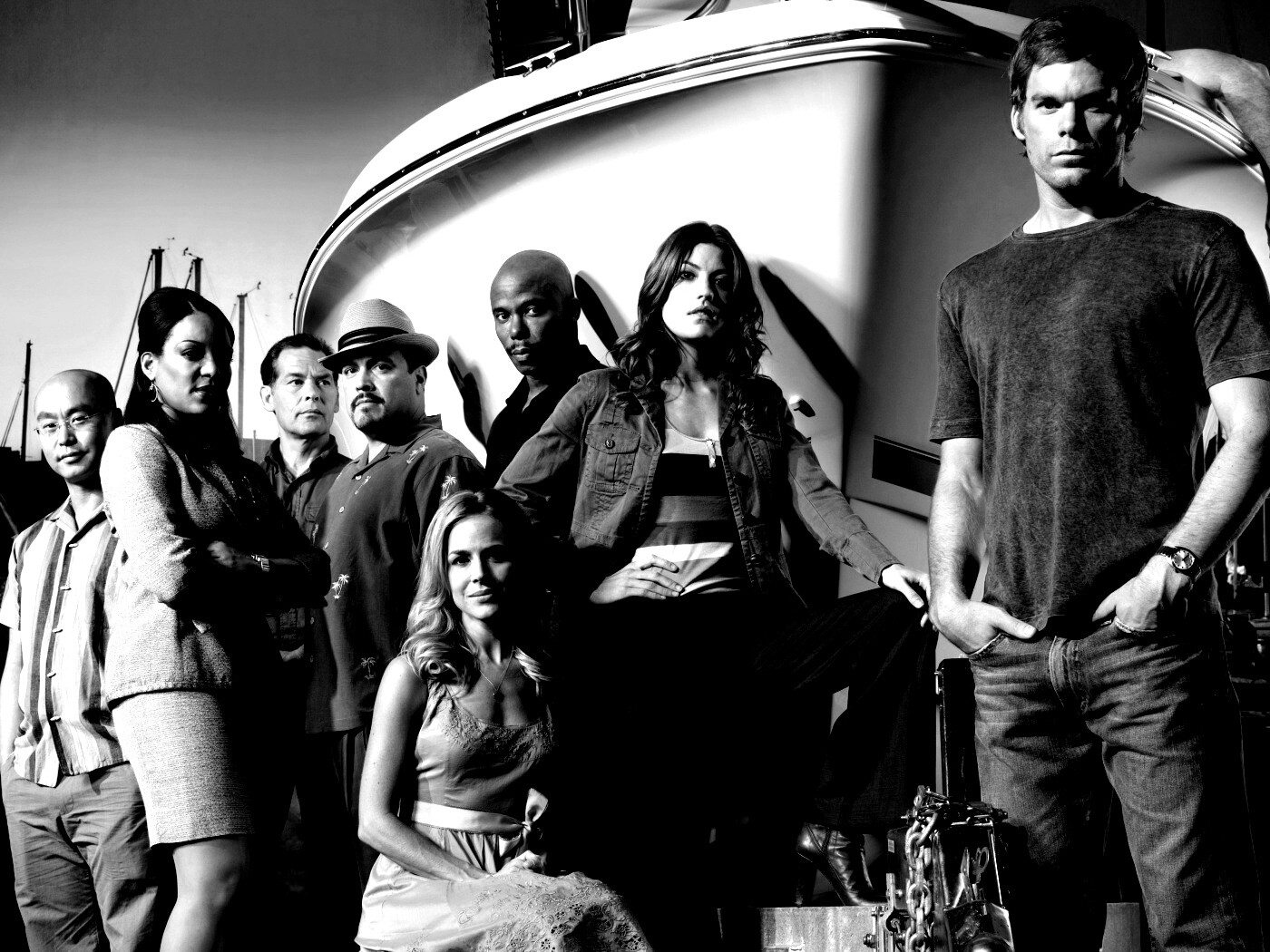 Персонажи сериала Dexter обои