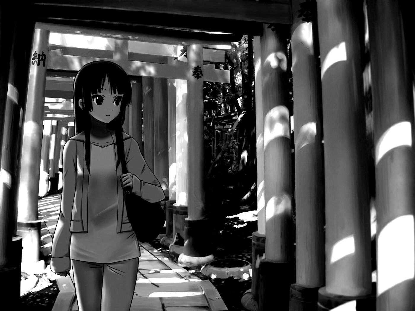 Акияма Мио обои