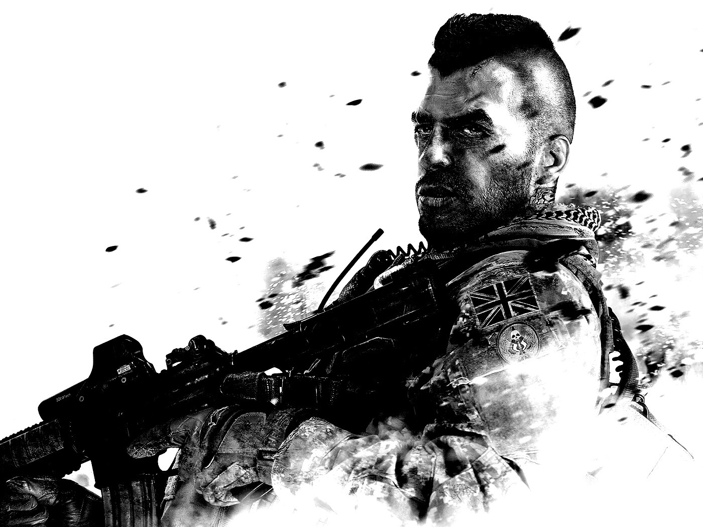 Солдат из COD Modern Warfare обои