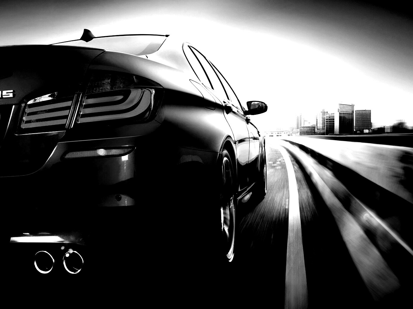 BMW F10 на повроте обои