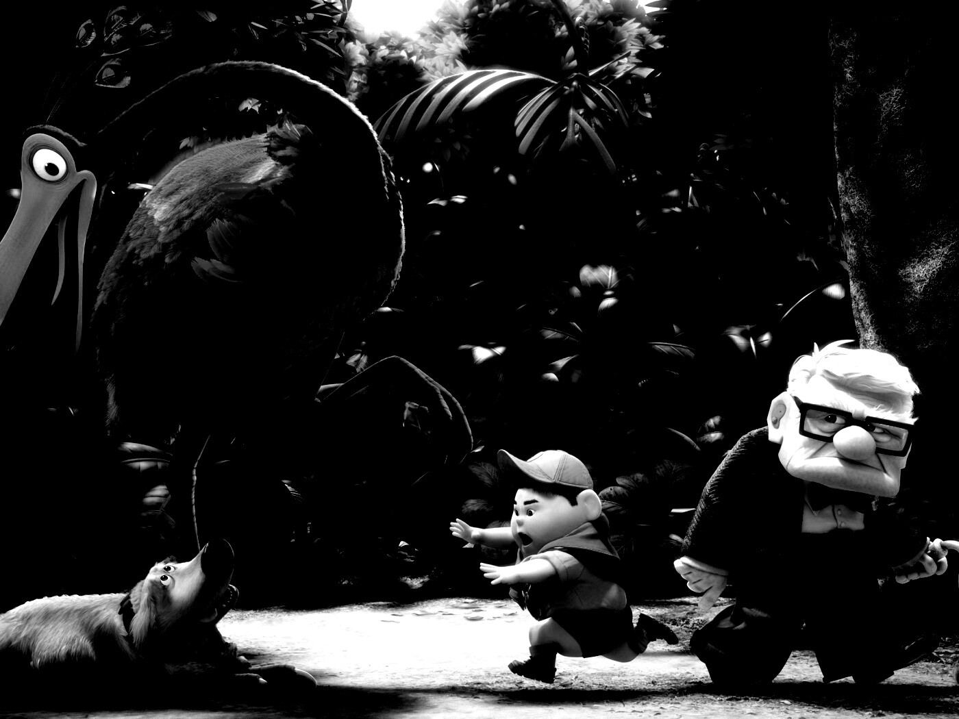 Герои мульфильма "Вверх" обои