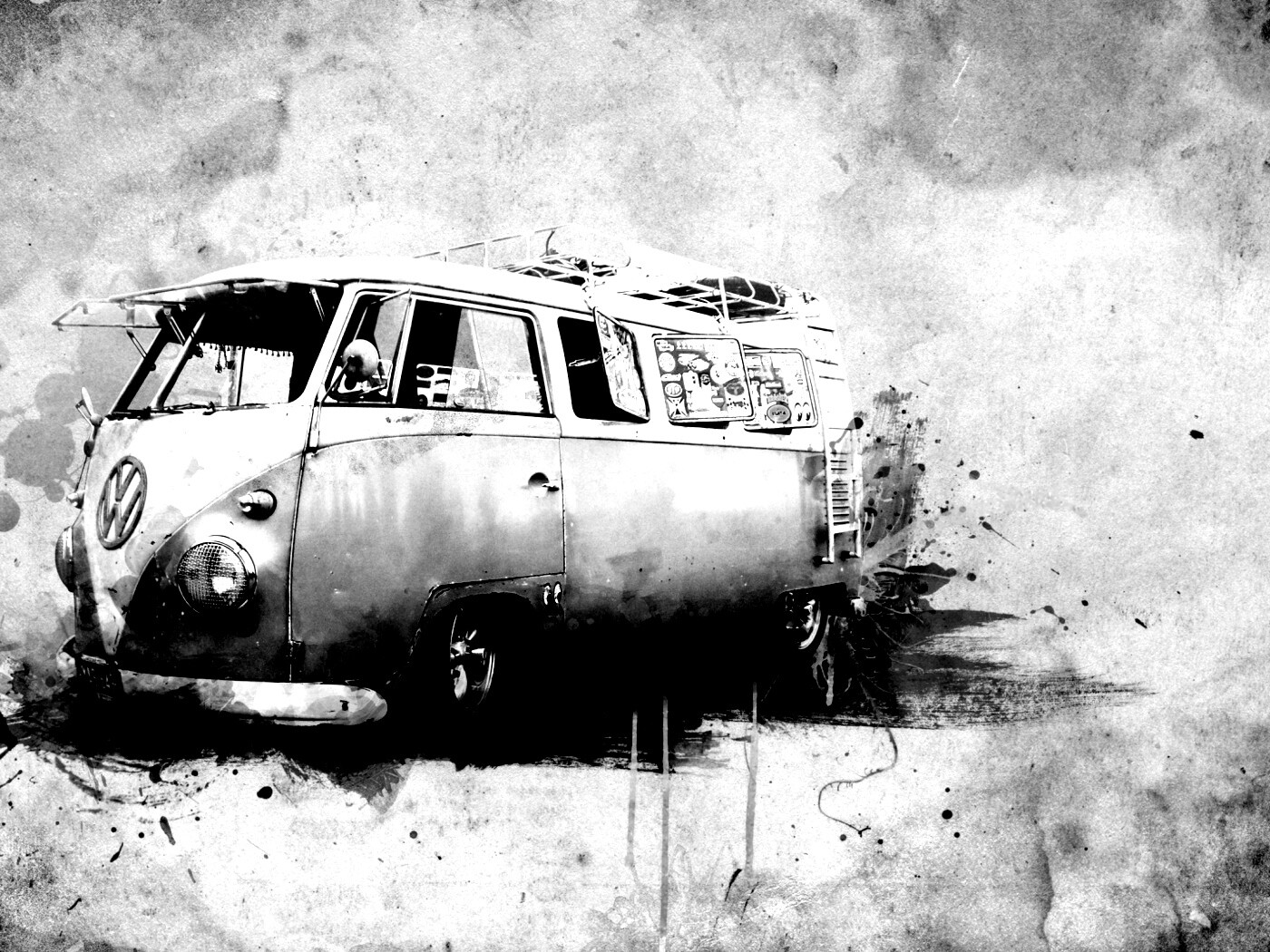 Фольксваген 56 года - лучший фургон для путешествий обои