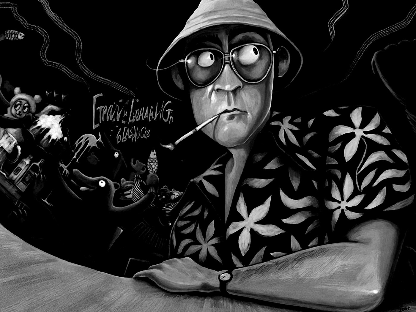 Страх и ненависть в Лас-Вегасе обои