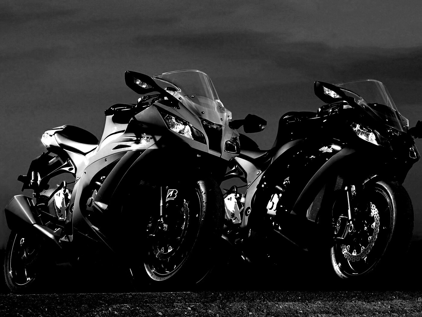 Два Кавасаки обои