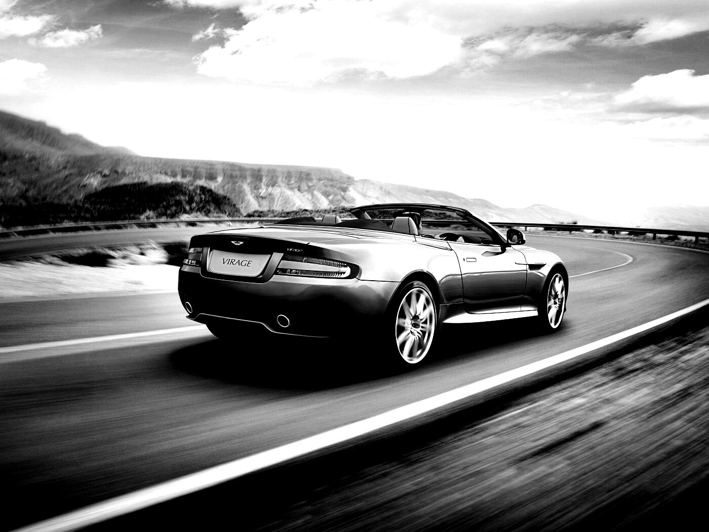 Астон кабриолет обои