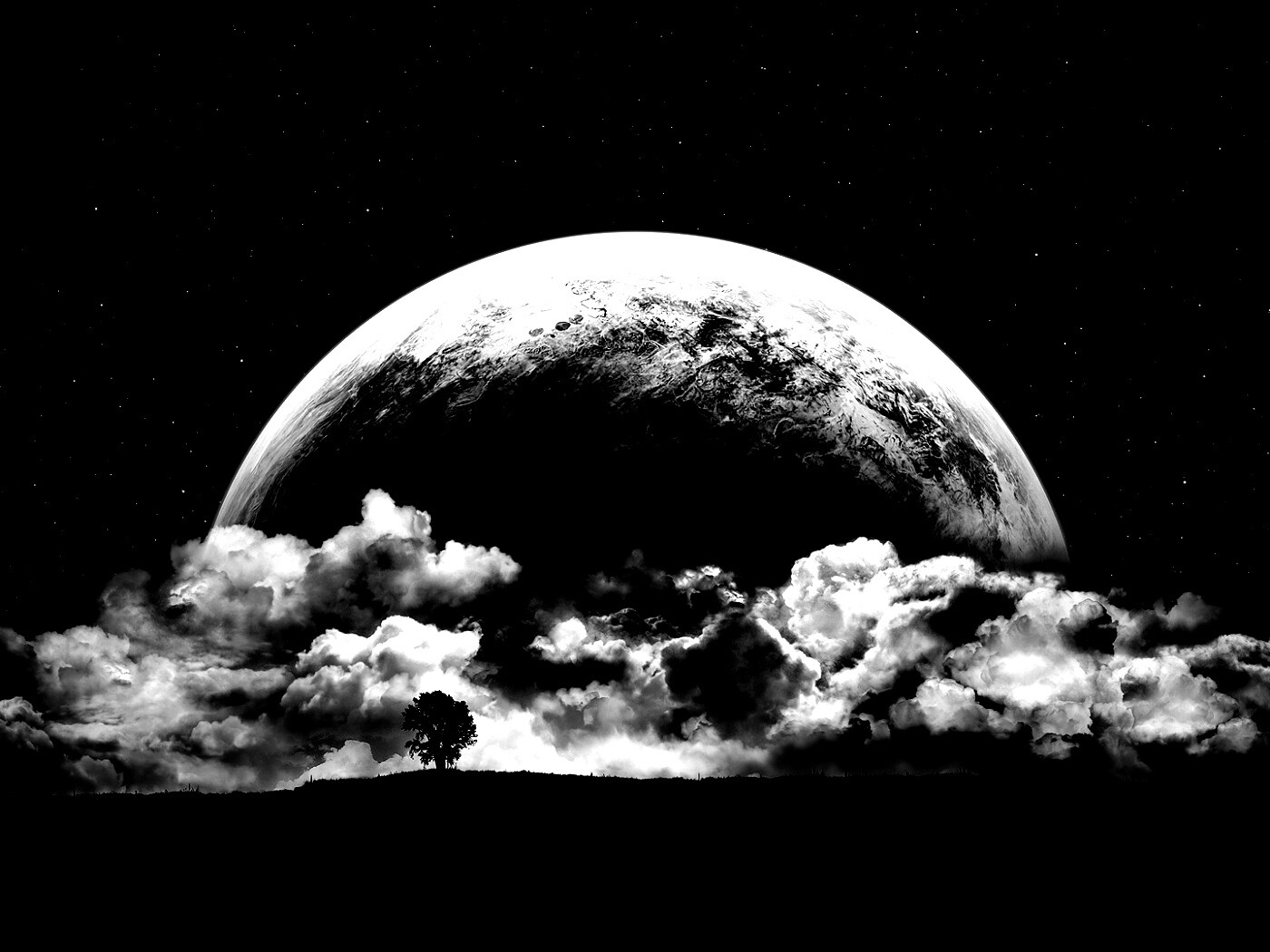 Наедине с вселенной обои