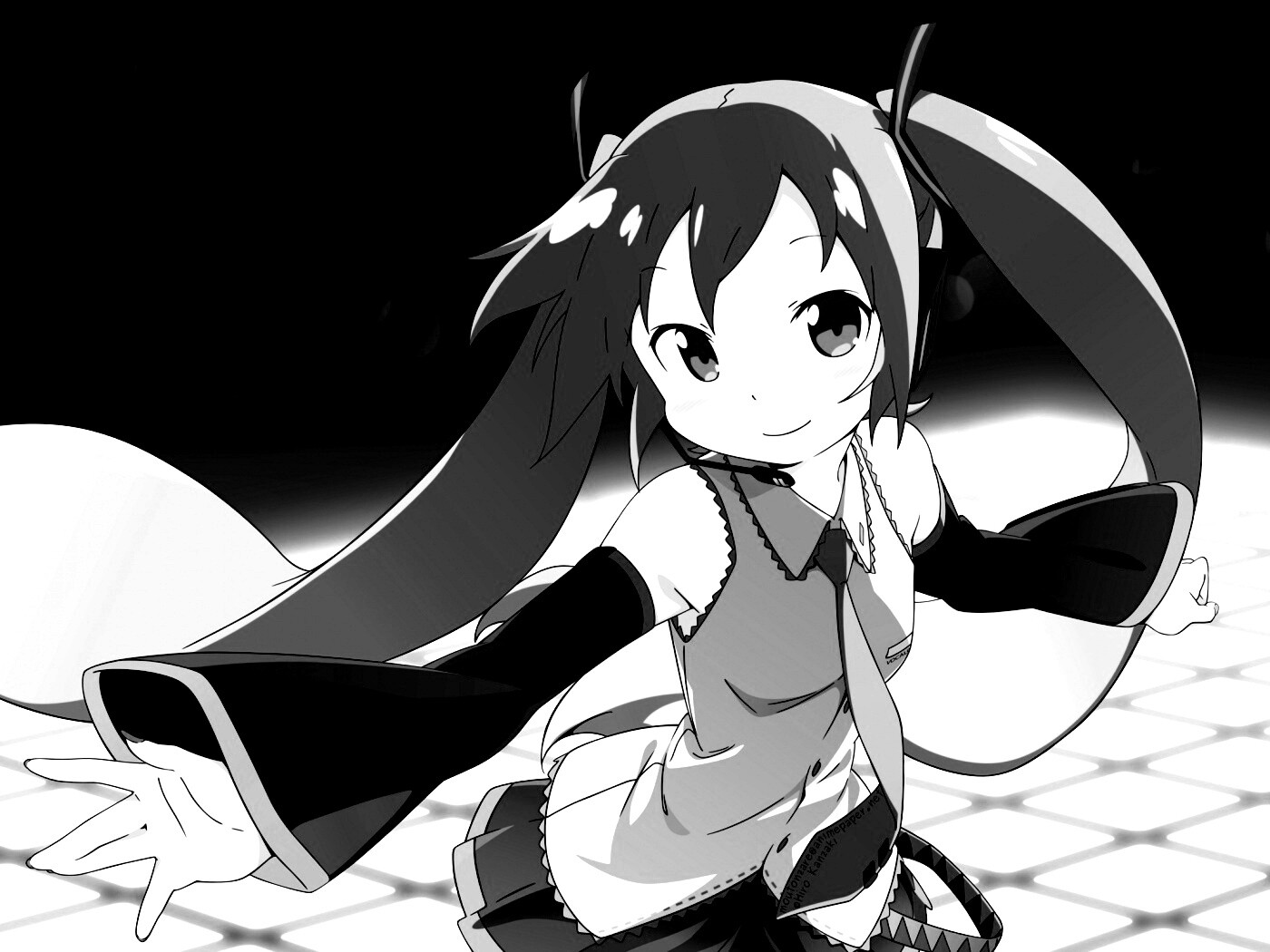 Манга с Хатсуне Мику обои