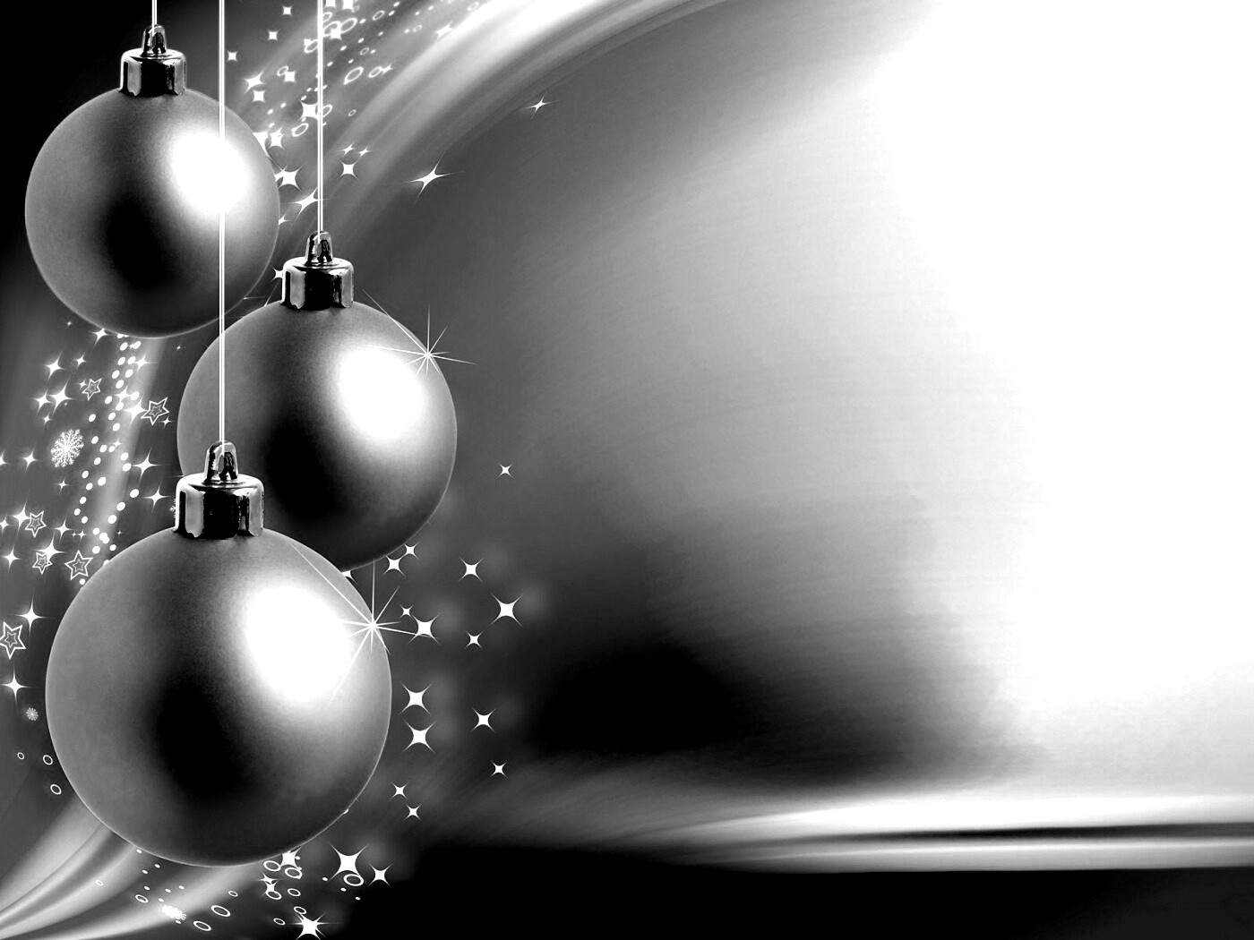 Яркие новогодние игрушки обои