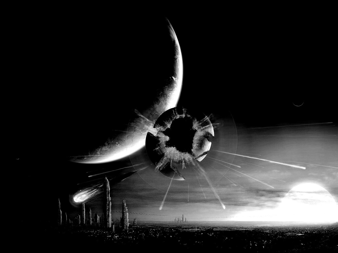 Катастрофа планетарного масштаба обои