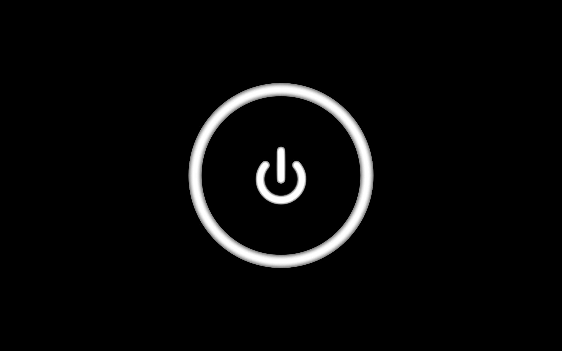 Горящая кнопка запуска обои